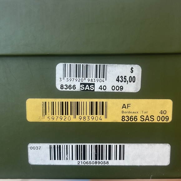 Longchamp python-embosed leather stiletto bootie in Bordeaux - Picture 8 of 8